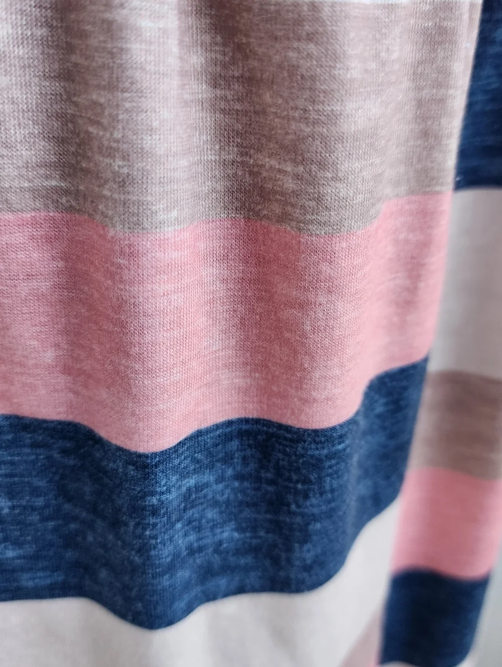 Emery Rose Curve 2XL Pink Blue Beige Knit Stretch Short SLEEVE DRESs Button - Picture 11 of 16